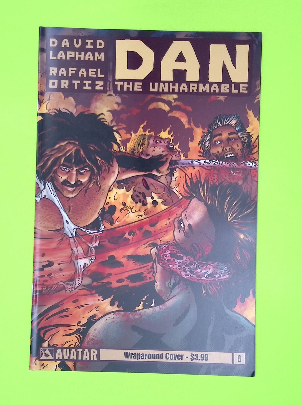 Dan the Unharmable #6b 2012 Avatar Press Variant Mid Grade Comic Book L71-196