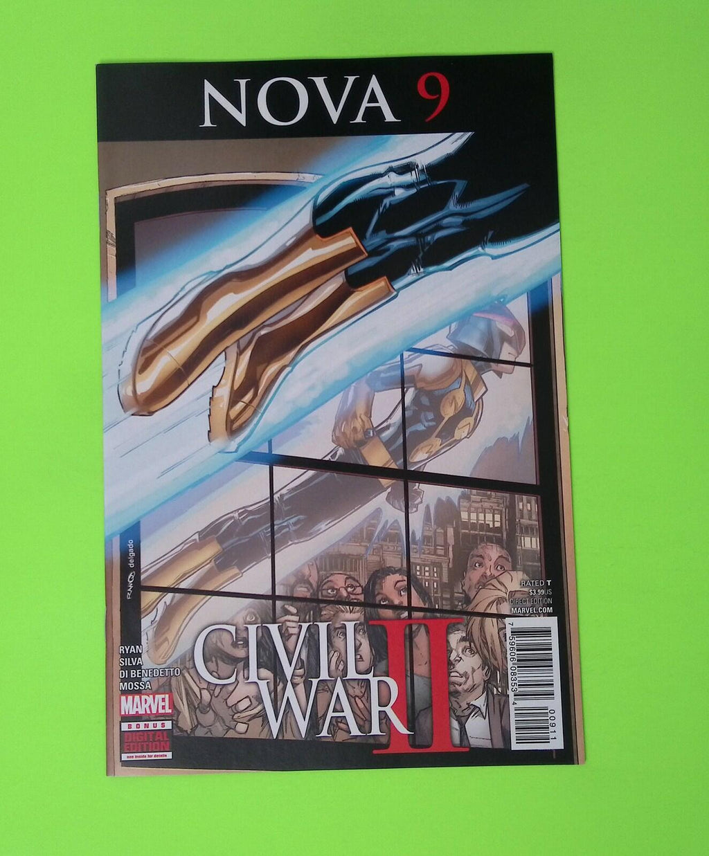 Nova #9 Vol. 6 2016 Marvel Comics High Grade Comic Book B31-166