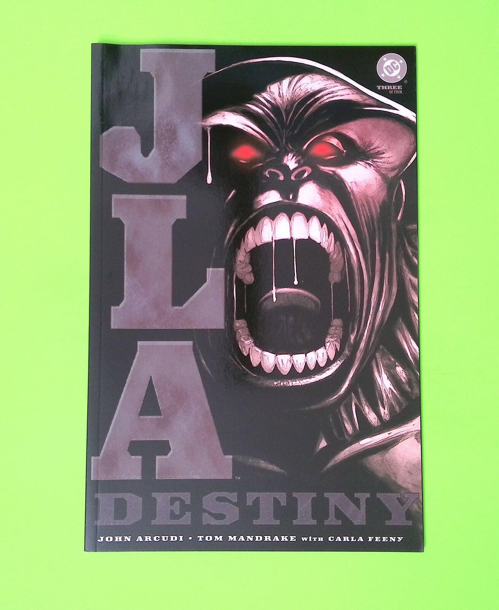 JLA Destiny #3 2002 DC Comics Soft Cover High Grade Comic Book B35-29