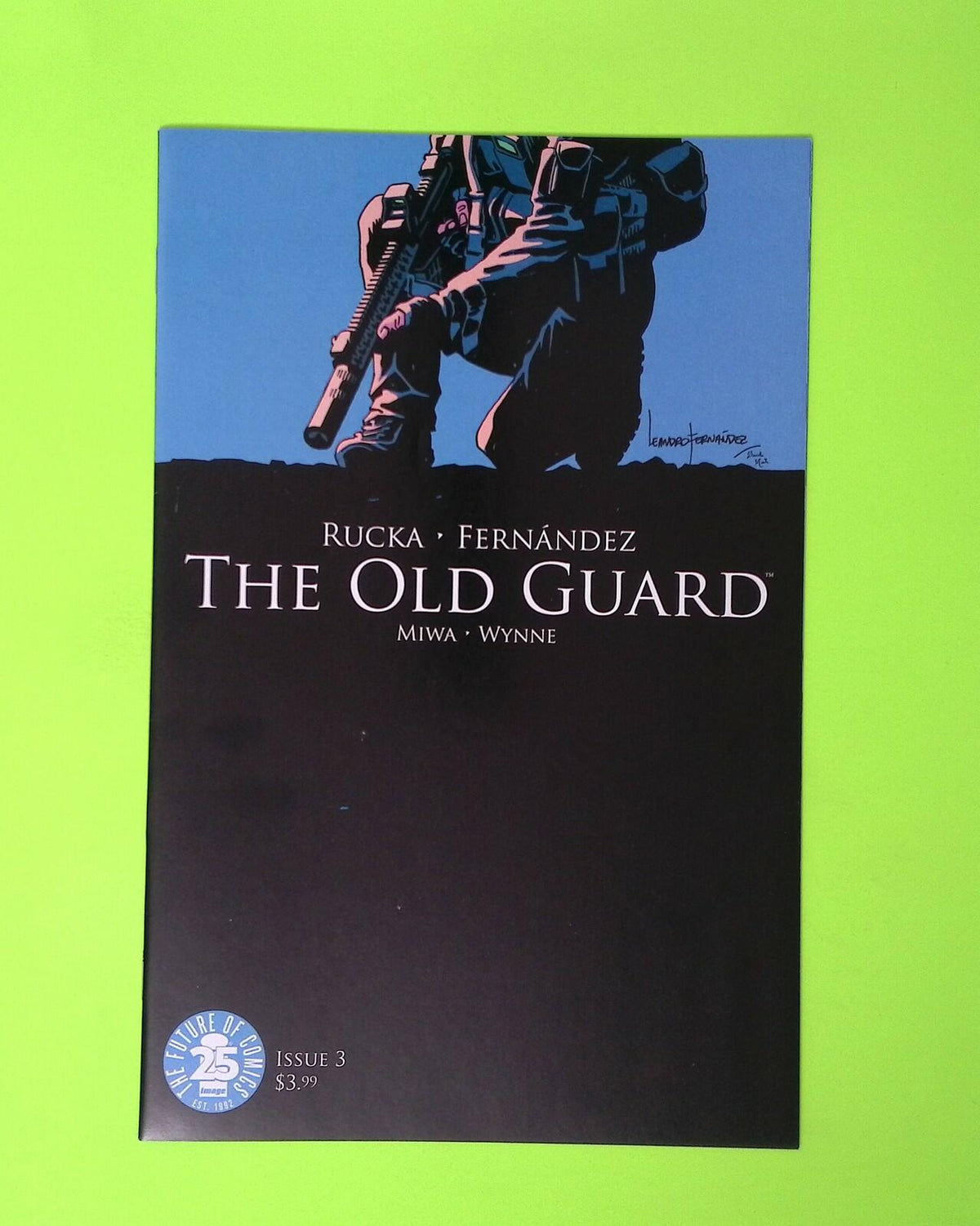 The Old Guard #3 2017 Image Comics High Grade Comic Book X224-185