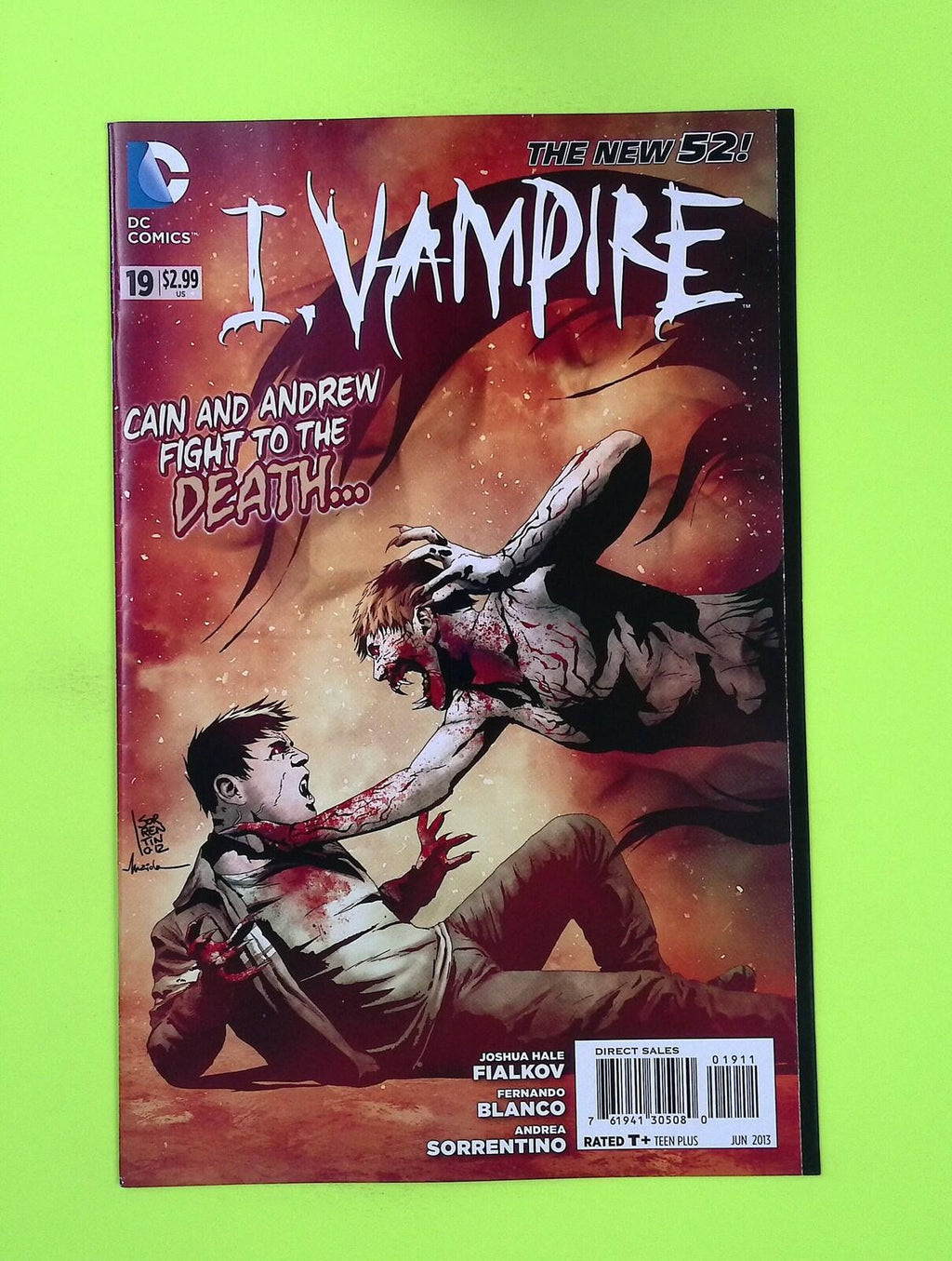 I, Vampire #19 2013 DC Comics High Grade Comic Book J91-160