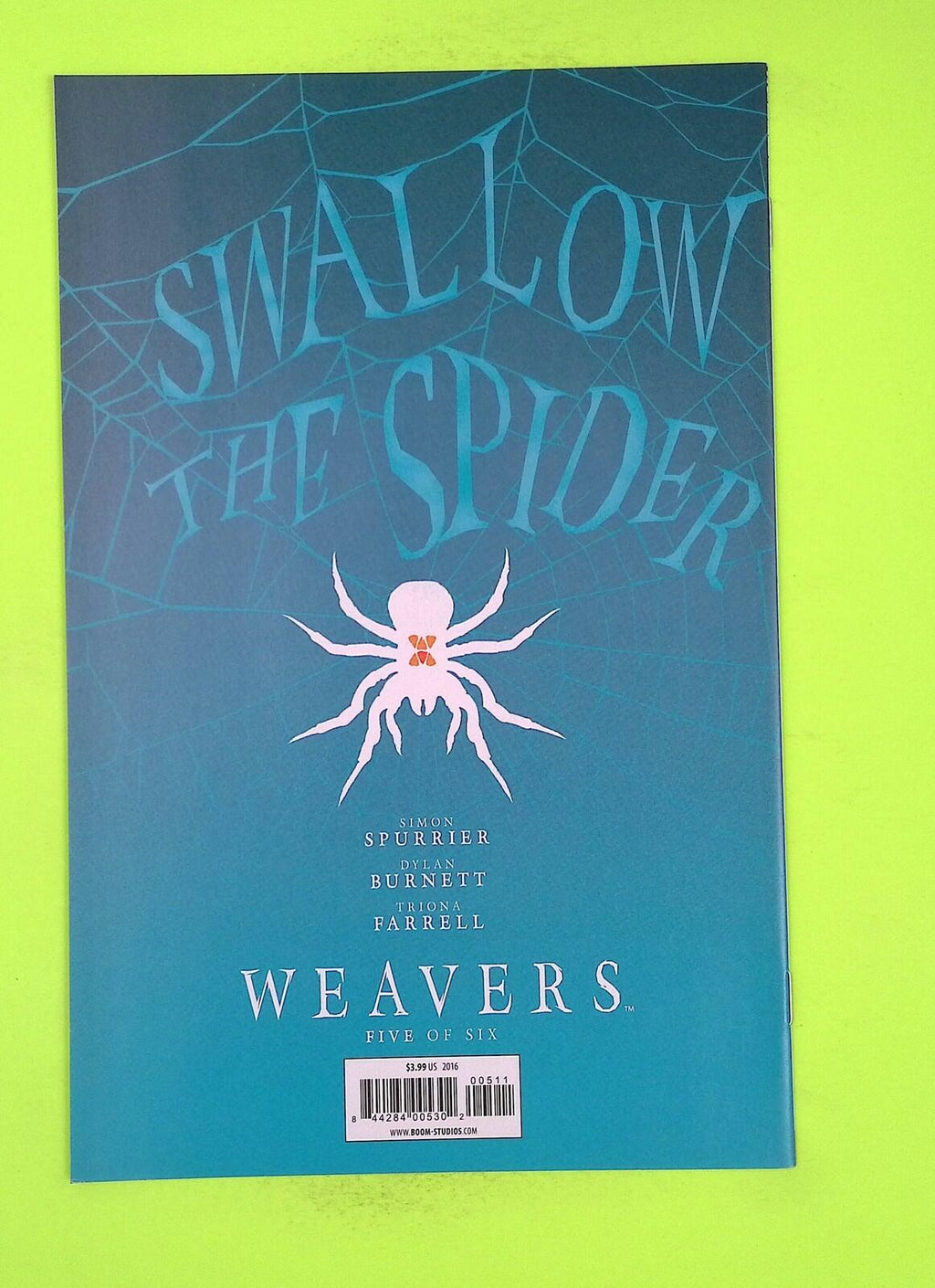 Weavers #5 2016 BOOM! Studios 8.0 Comic Book J81-199