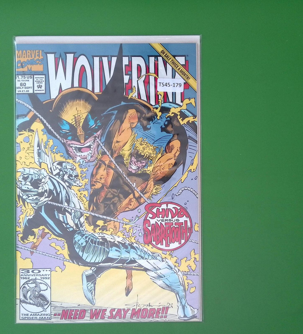 WOLVERINE #60 VOL. 2 HIGH GRADE MARVEL COMIC BOOK TS45-179