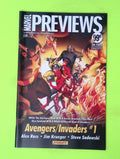 Marvel Previews #55 Vol. 1 Marvel Comics High Grade Comic Book W66-224
