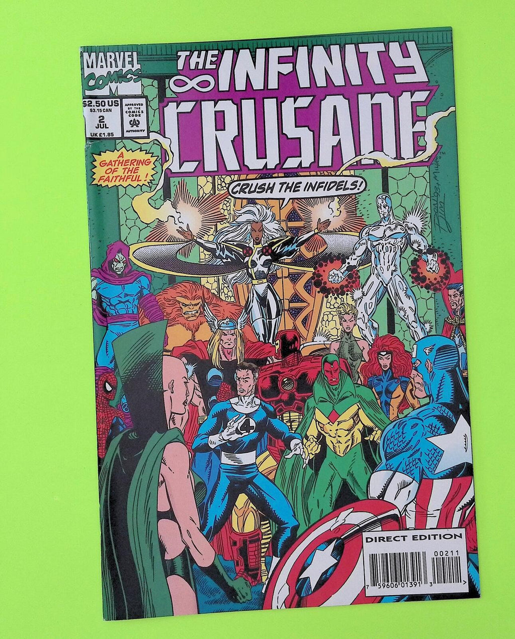Infinity Crusade #2 1993 Marvel Comics MID GRADE Comic Book L28-176