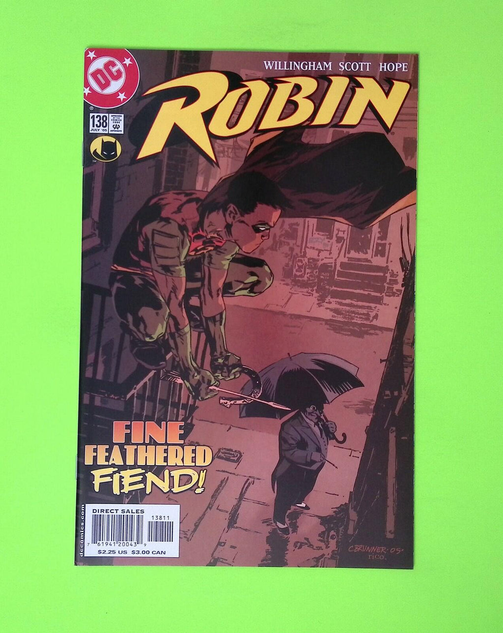 Robin #138 Vol. 2 2005 DC Comics High Grade Comic Book W343-184
