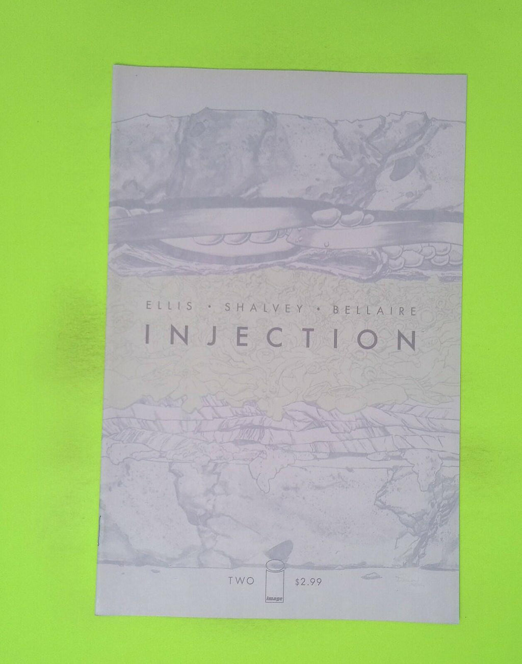 Injection #2b 2015 Image Comics Variant High Grade Comic Book W128-58