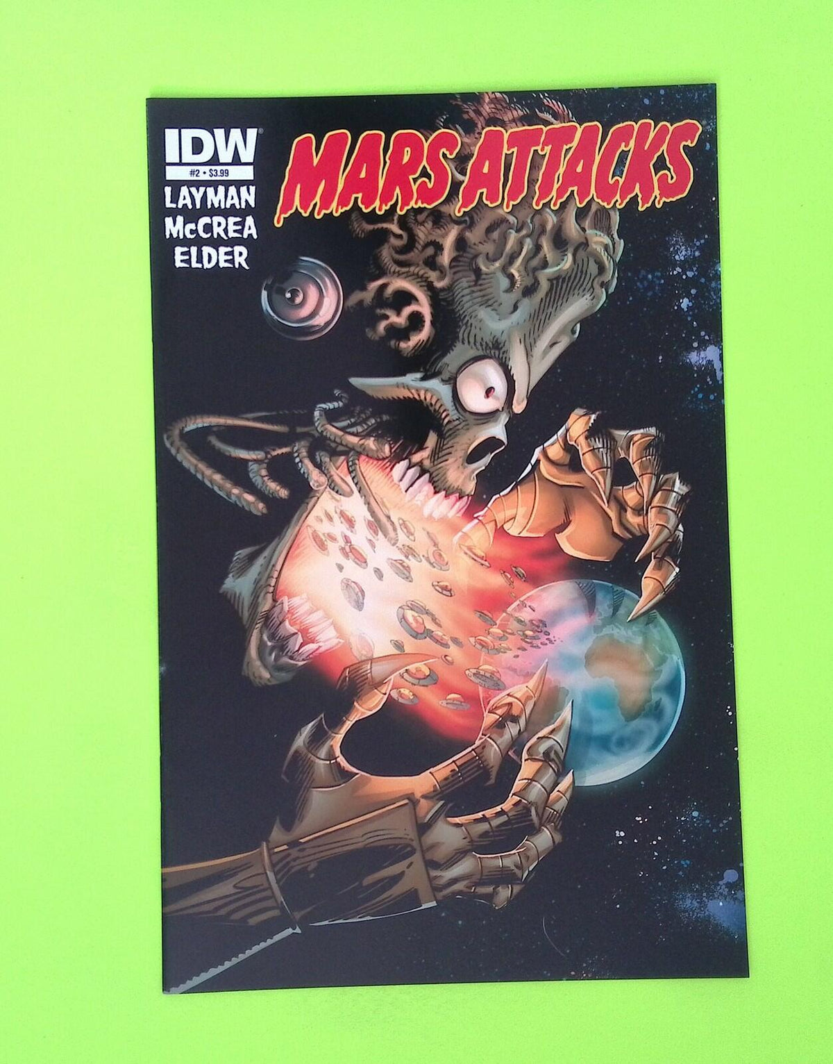 Mars Attacks #2 Vol. 4 2012 IDW Publishing High Grade Comic Book W211-98