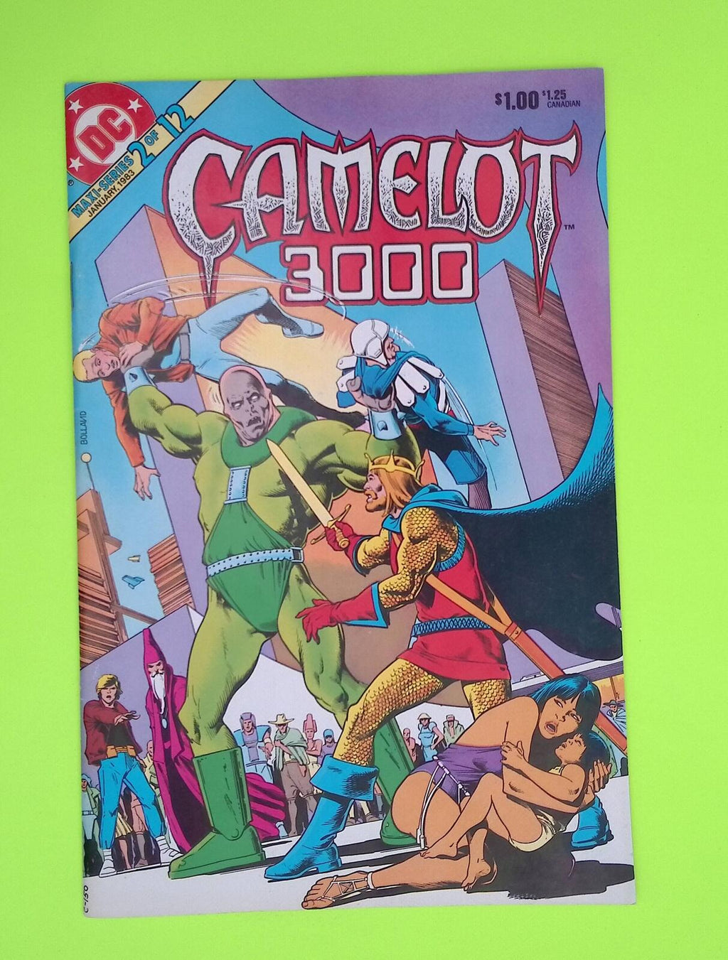 Camelot 3000 #2 1983 DC Comics 1st App Mid Grade Comic Book A32-55