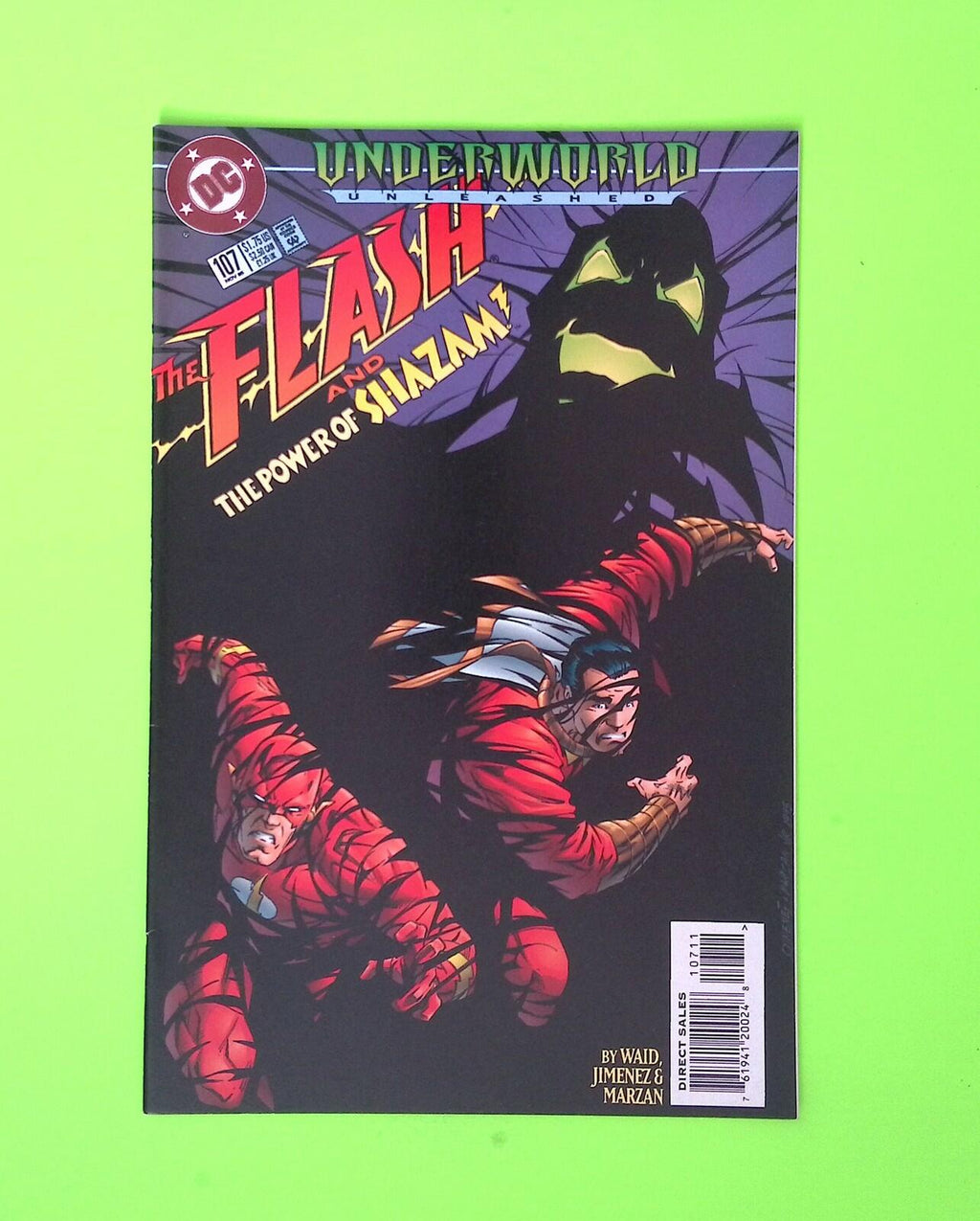 Flash #107 Vol. 2 1995 DC Comics Higher Grade Comic Book W305-123