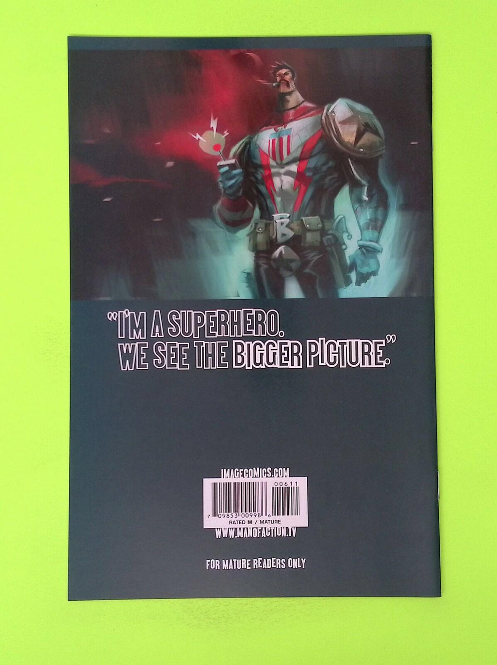 Butcher Baker The Righteous Maker #6 2011 Image Comics High Grade M92-149