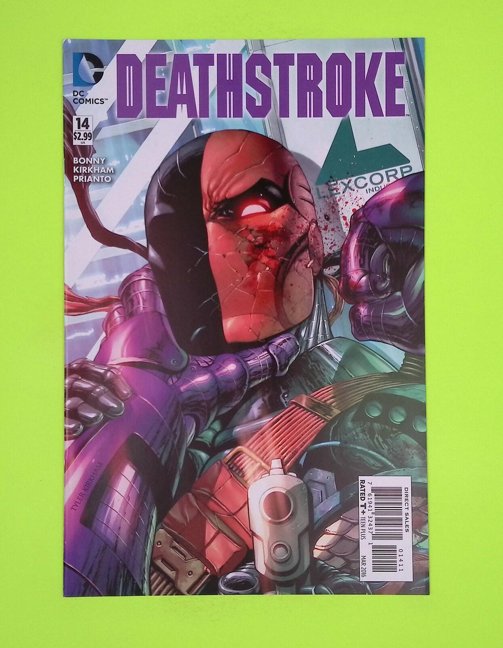 Deathstroke #14 Vol. 3 2016 DC Comics High Grade Comic Book J78-116