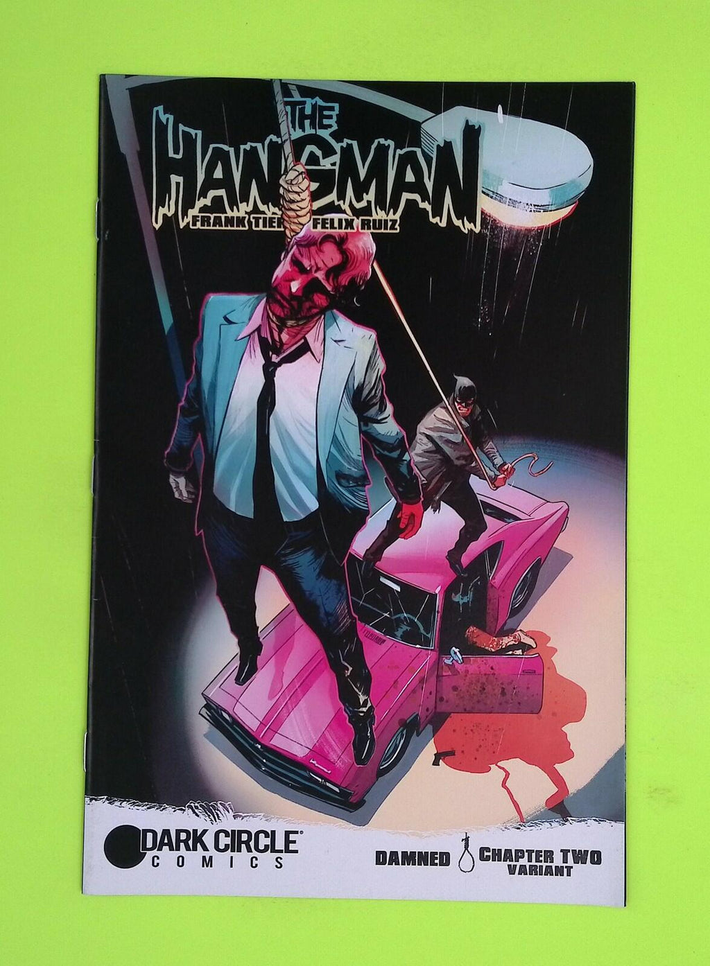 The Hangman #2b 2016 Dark Circle Comics Variant 8.0 Comic Book J35-26