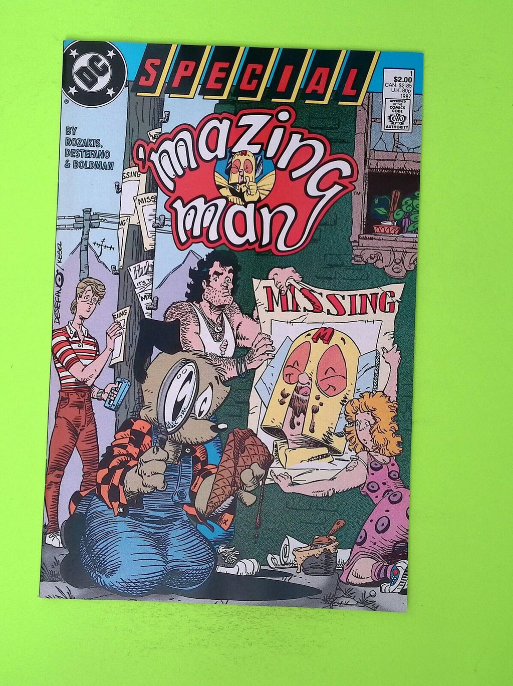 'Mazing Man Special #1 1987 DC Comics Special High Grade Comic Book X80-11