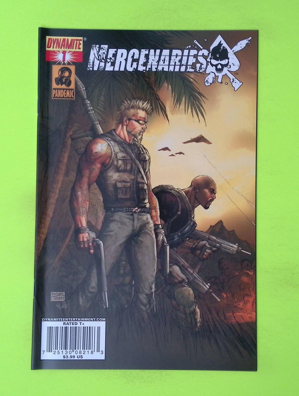 Mercenaries #1 Dynamite Entertainment High Grade Comic Book W66-267