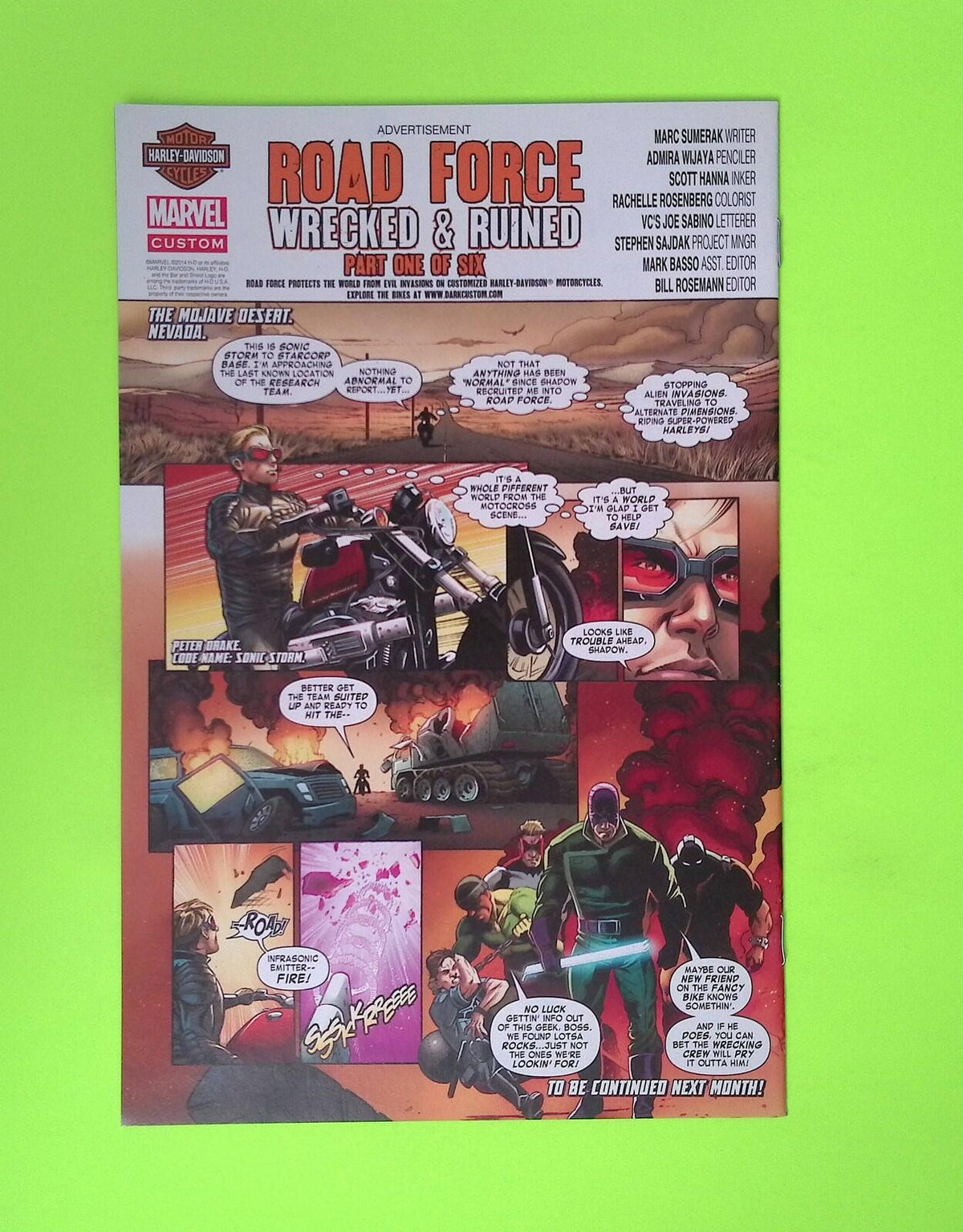 Deadpool #29b Vol. 5 2014 Marvel Comics Variant High Grade Comic Book X201-69