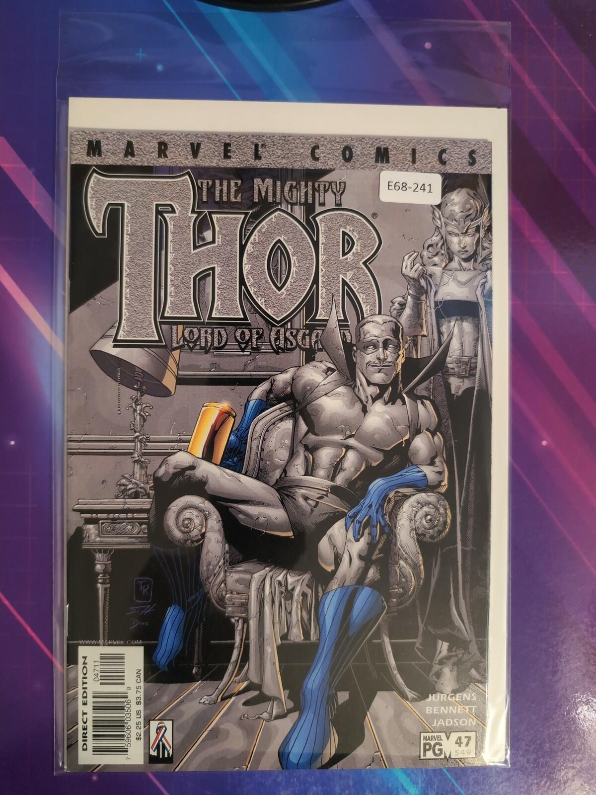 THOR #47 VOL. 2 HIGH GRADE MARVEL COMIC BOOK E68-241