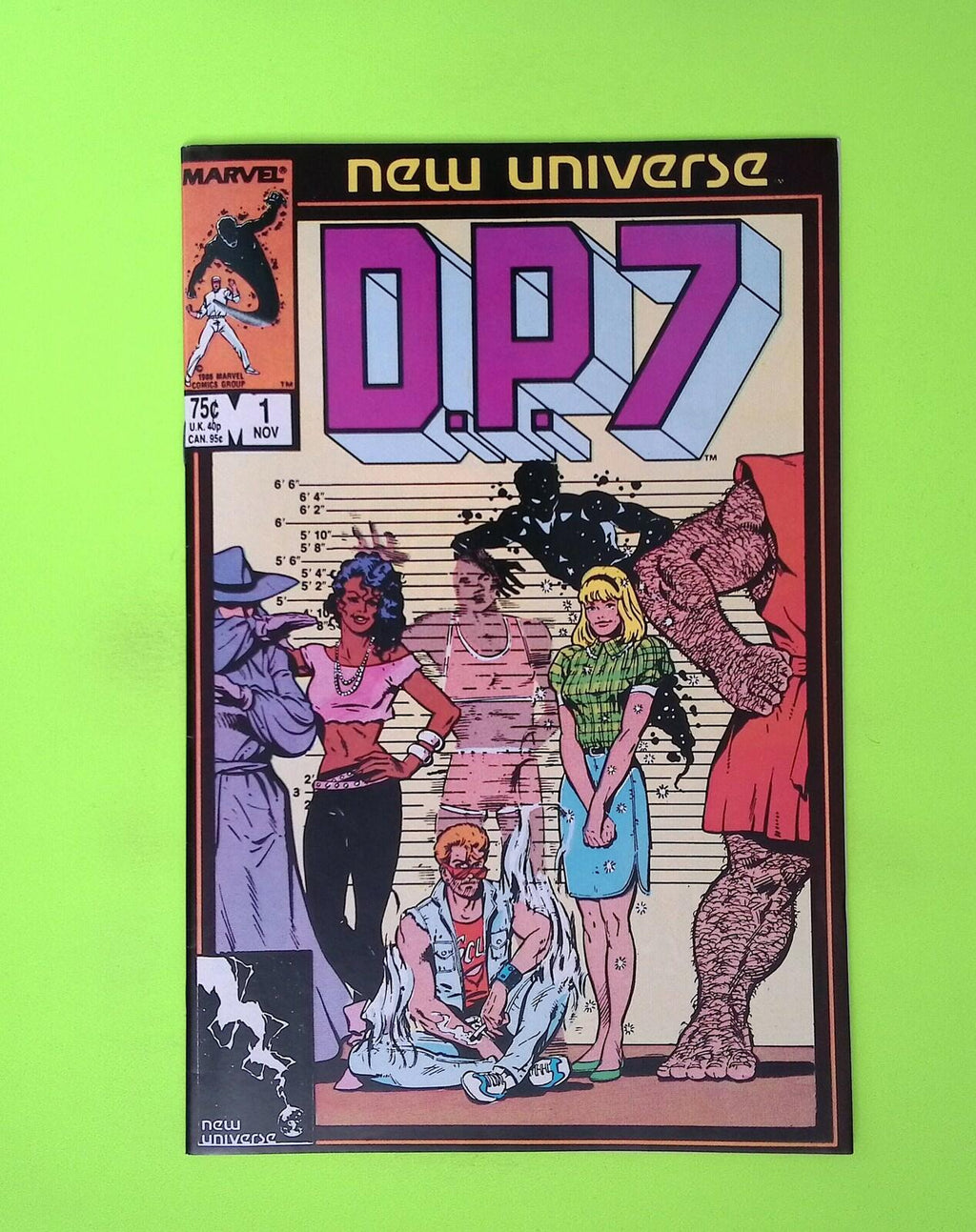 D.P. 7 #1 1986 Marvel Comics High Grade Comic Book X125-12