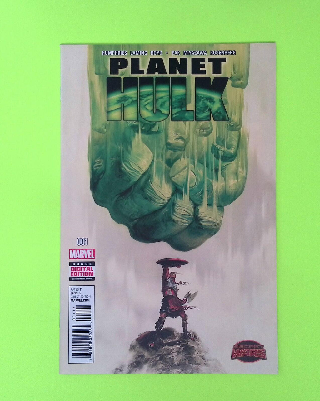 Planet Hulk #1 2015 Marvel Comics High Grade Comic Book X175-115