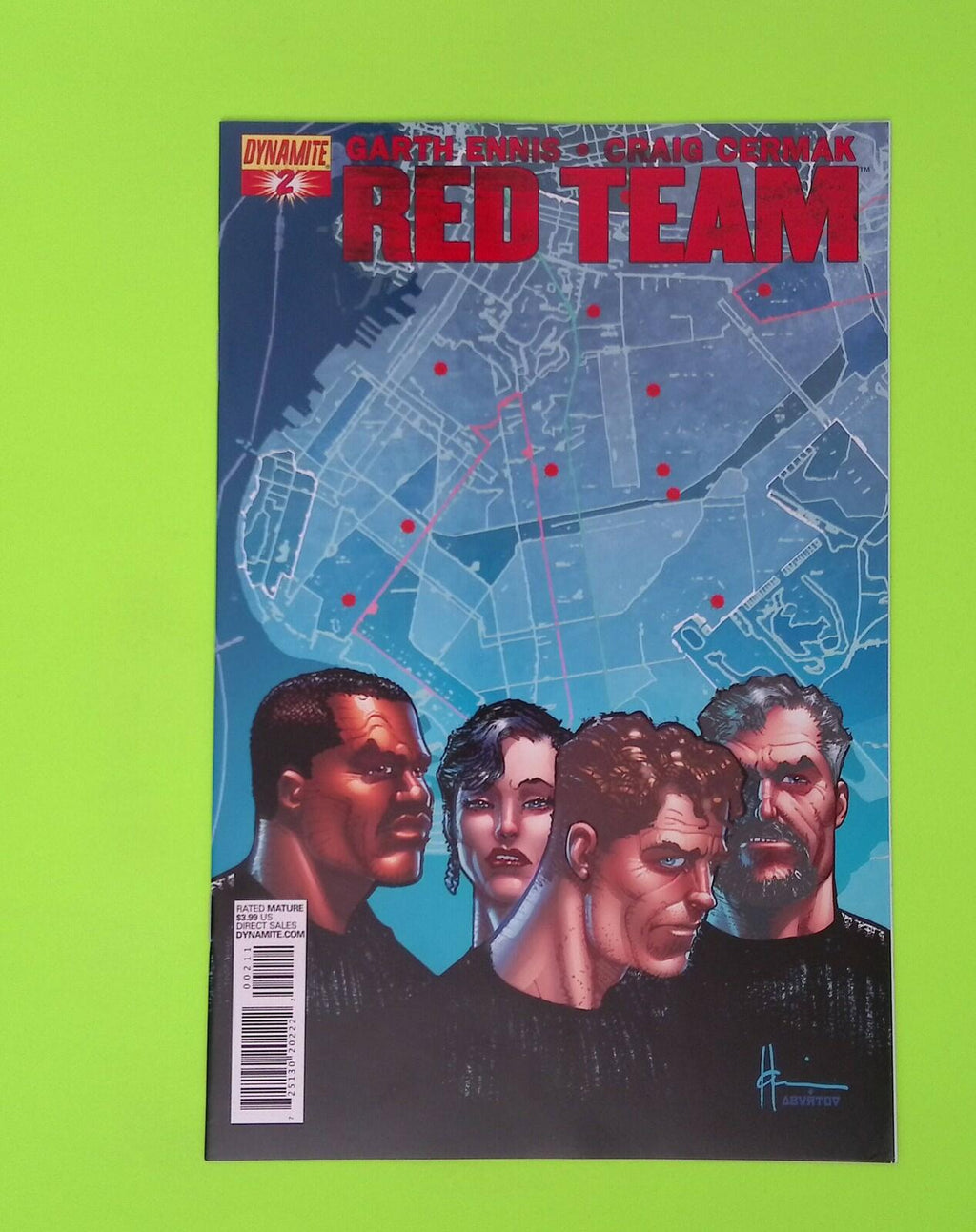 Red Team #2 Dynamite Entertainment 8.0 Comic Book W164-46