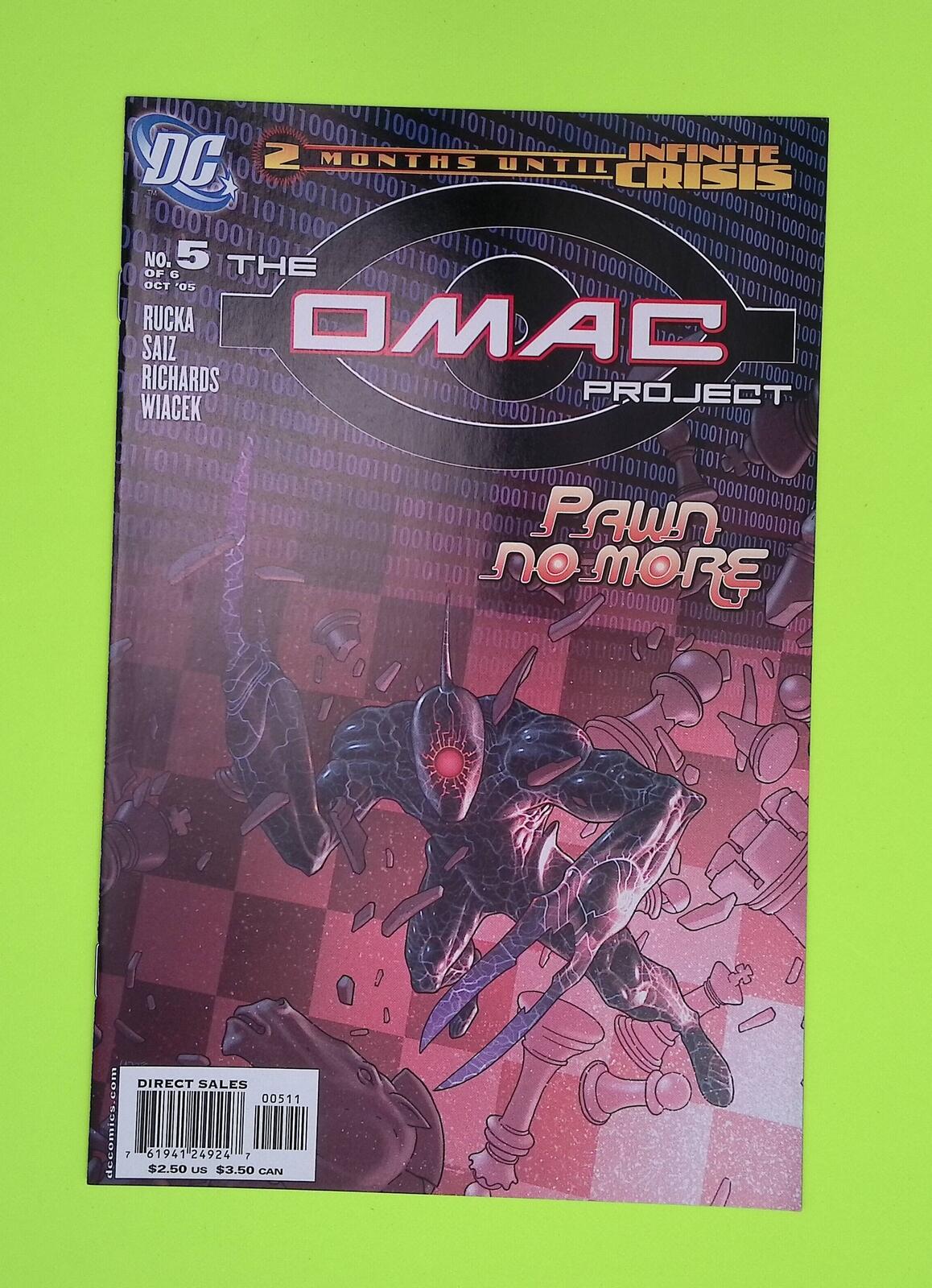 Omac Project #5 2005 DC Comics High Grade Comic Book K80-3