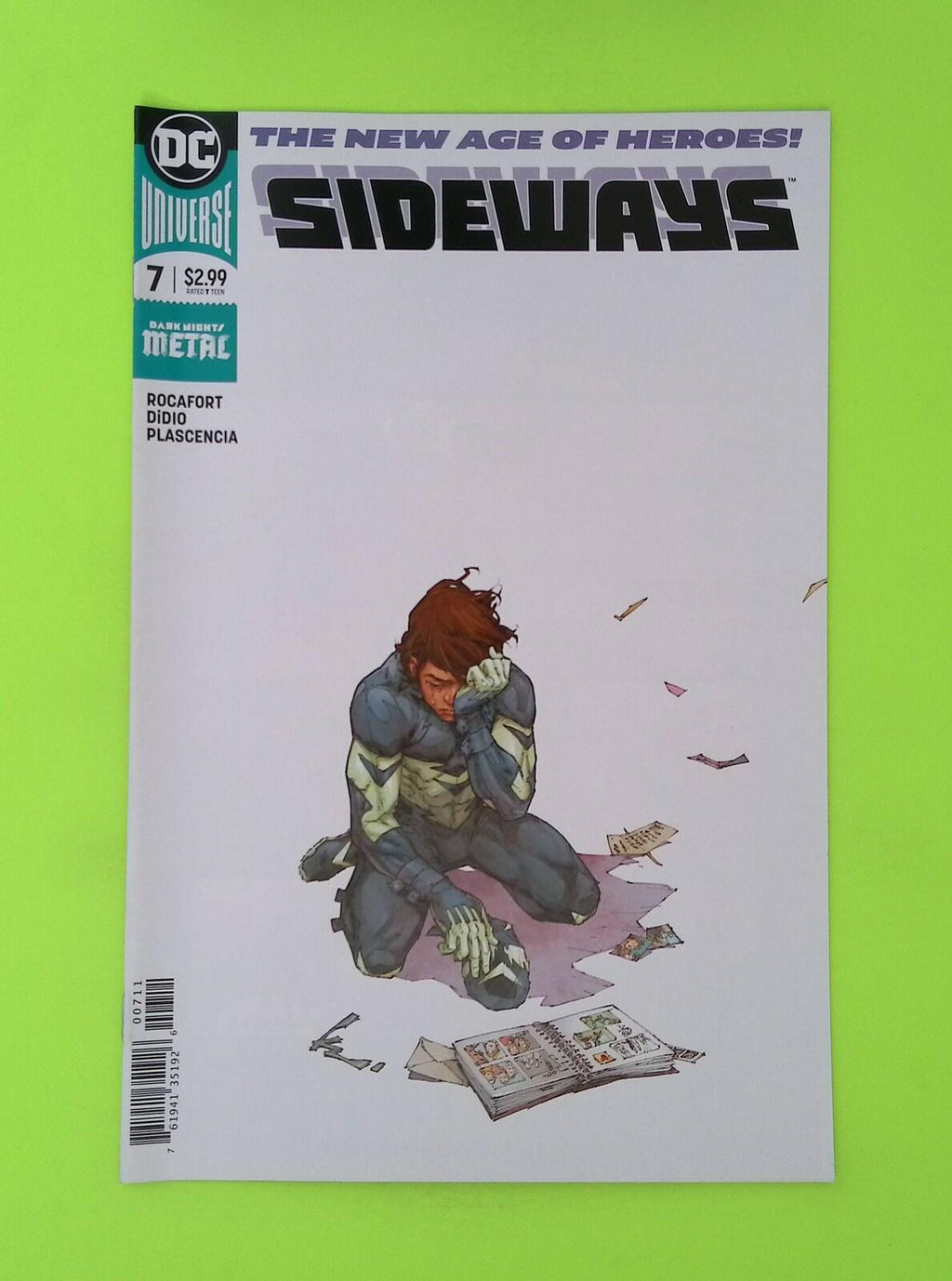 Sideways #7 2018 DC Comics High Grade Comic Book R83-230