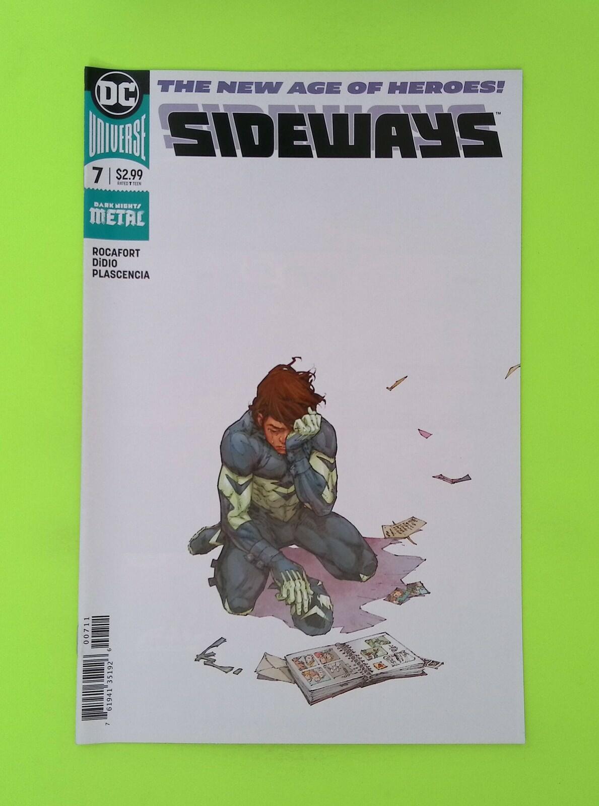 Sideways #7 2018 DC Comics High Grade Comic Book R83-230