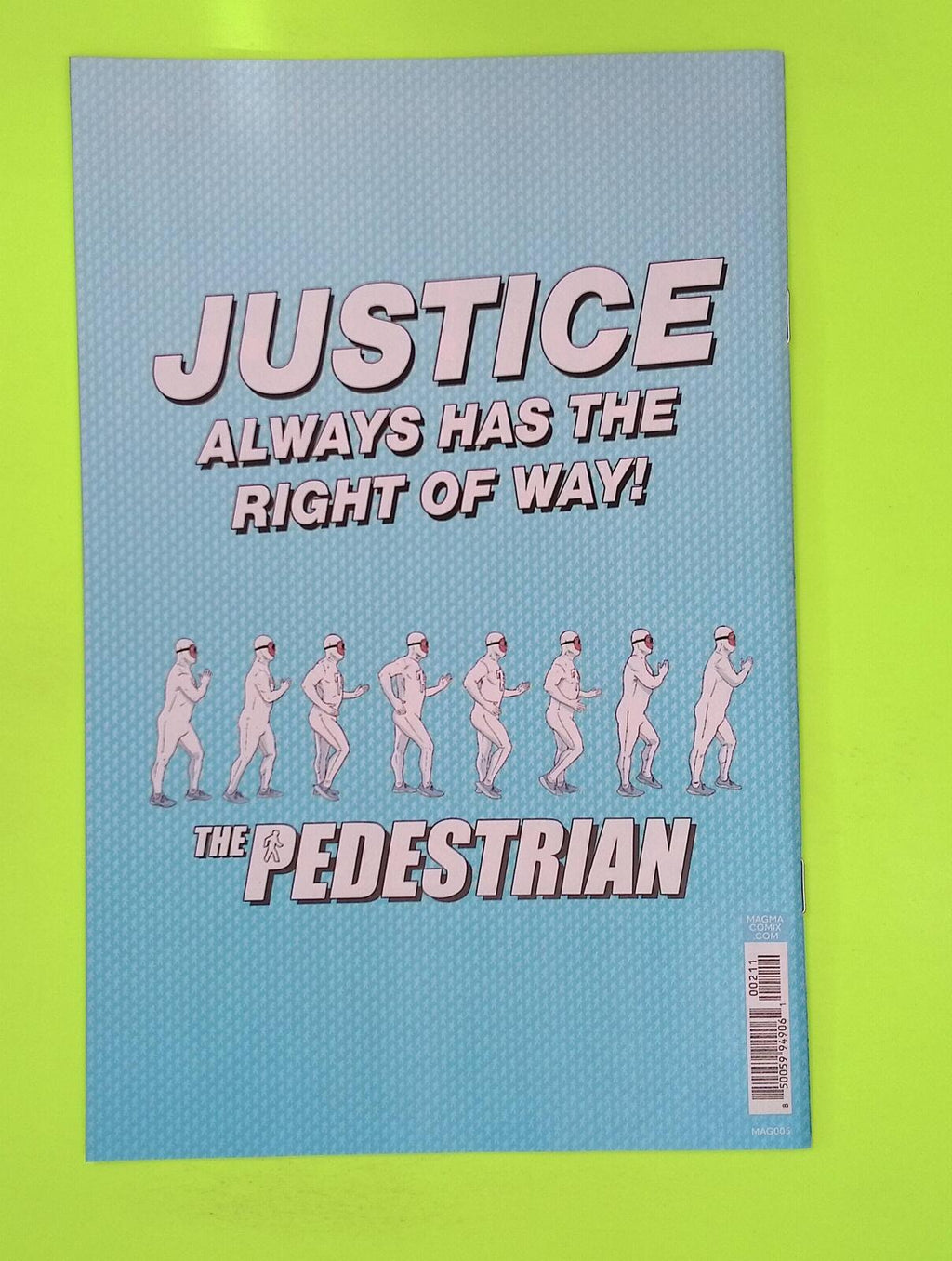 Pedestrian #2 Magma Comix High Grade Comic Book L67-6