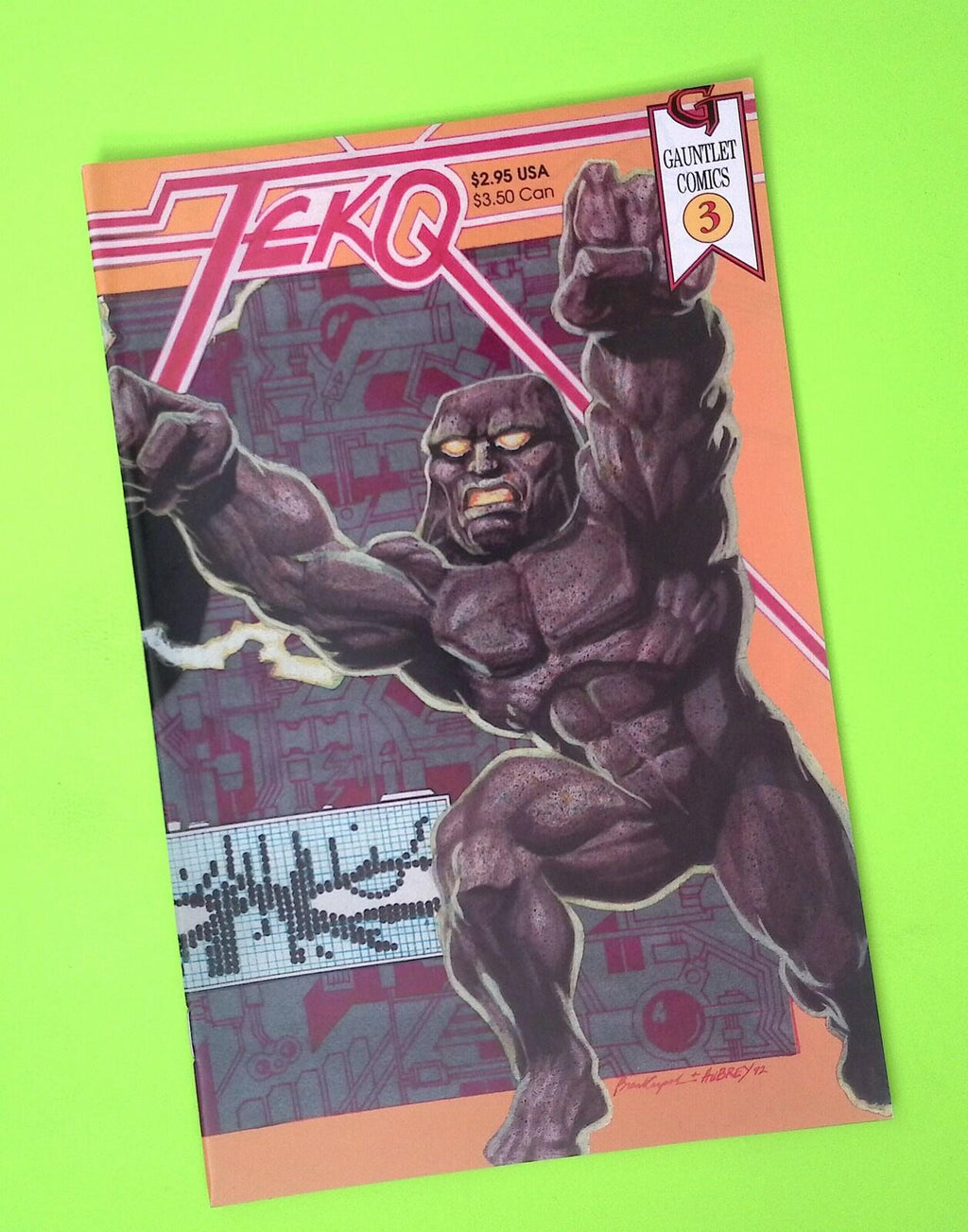 Tekq #3 Caliber Comics High Grade Comic Book W275-4