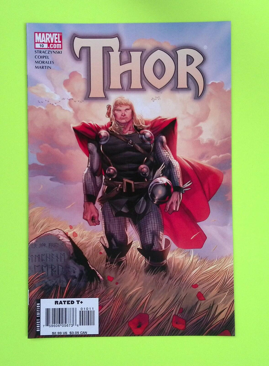 Thor #10 Vol. 3 2008 Marvel Comics 8.0 Comic Book G86-80