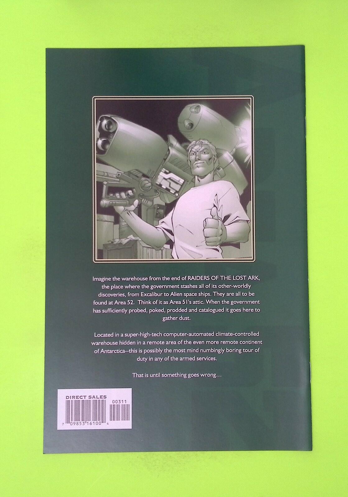 Area 52 #3 2001 Image Comics High Grade Comic Book W18-240