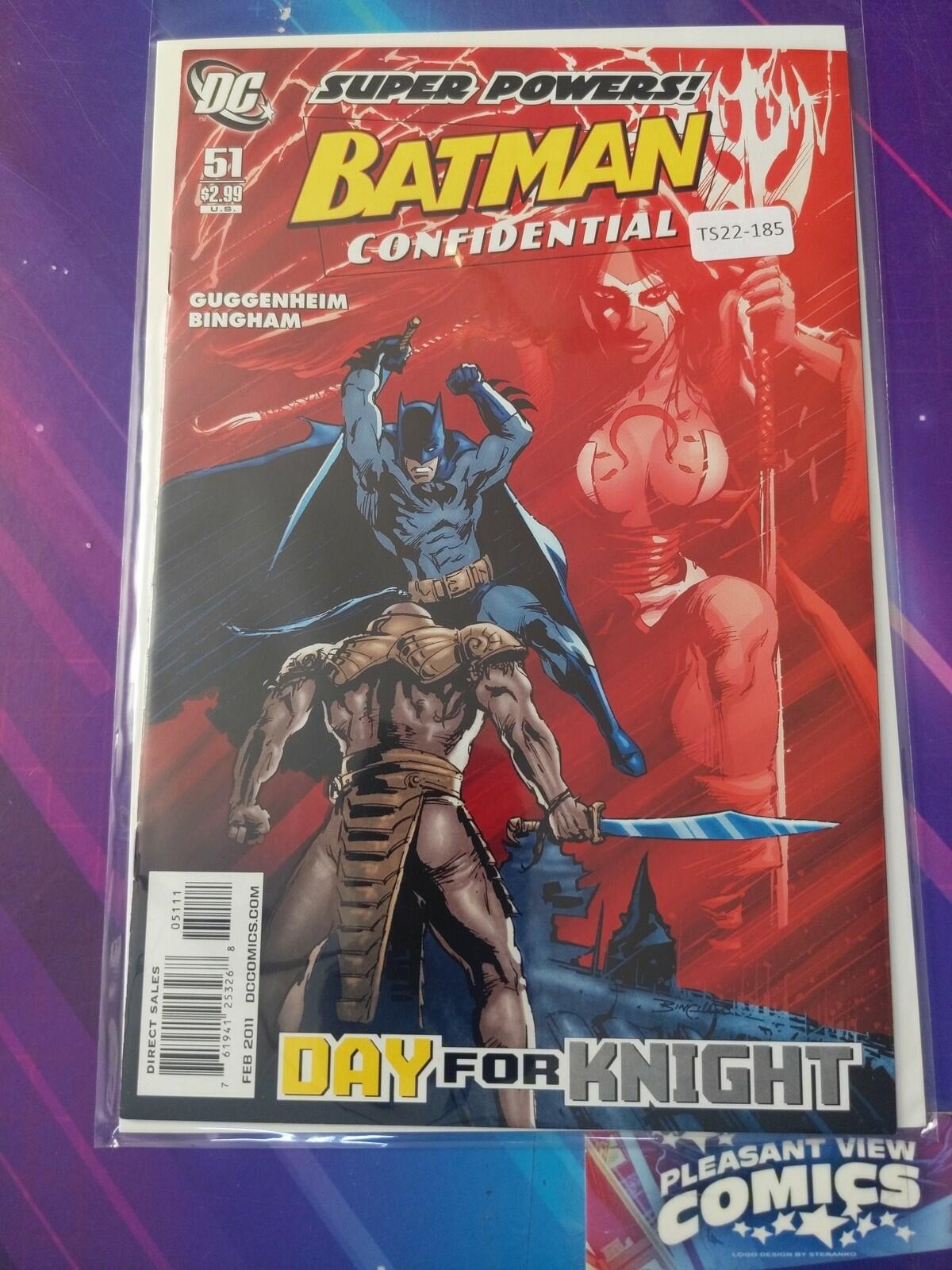 BATMAN CONFIDENTIAL #51 HIGH GRADE DC COMIC BOOK TS22-185