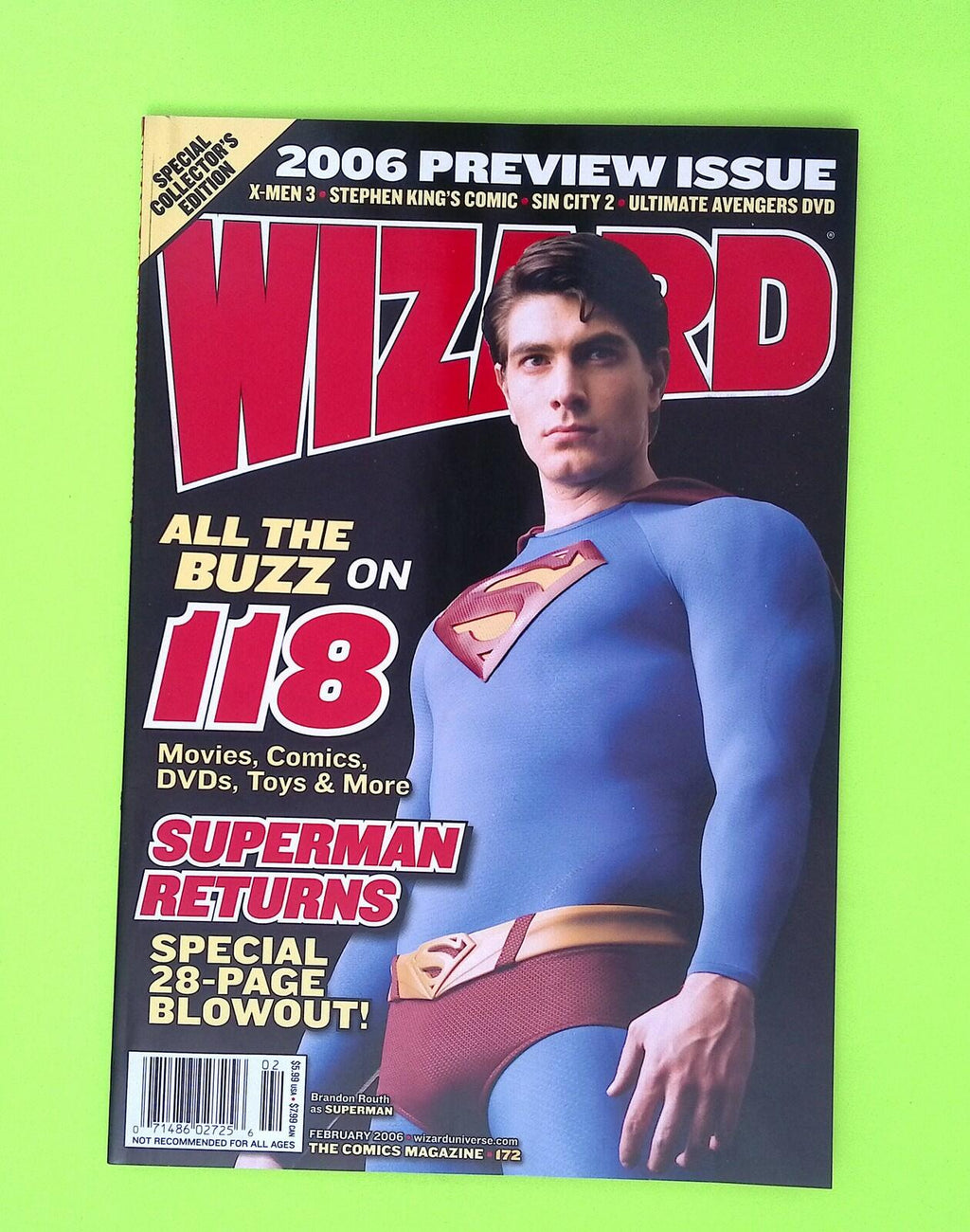 Wizard #172 2006 Wizard Press High Grade Comic Book X26-155