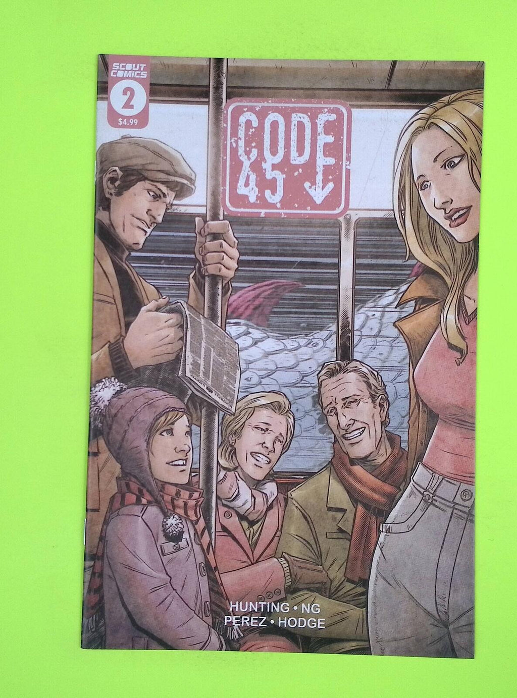 Code 45 #2 2022 Scout Comics High Grade Comic Book M45-18