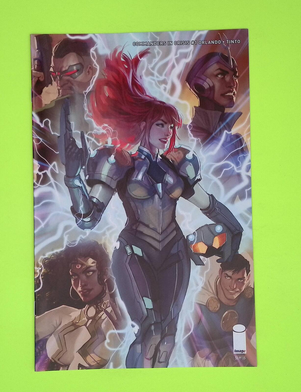 Commanders in Crisis #1b 2020 Image Comics Variant High Grade Comic Book A94-23