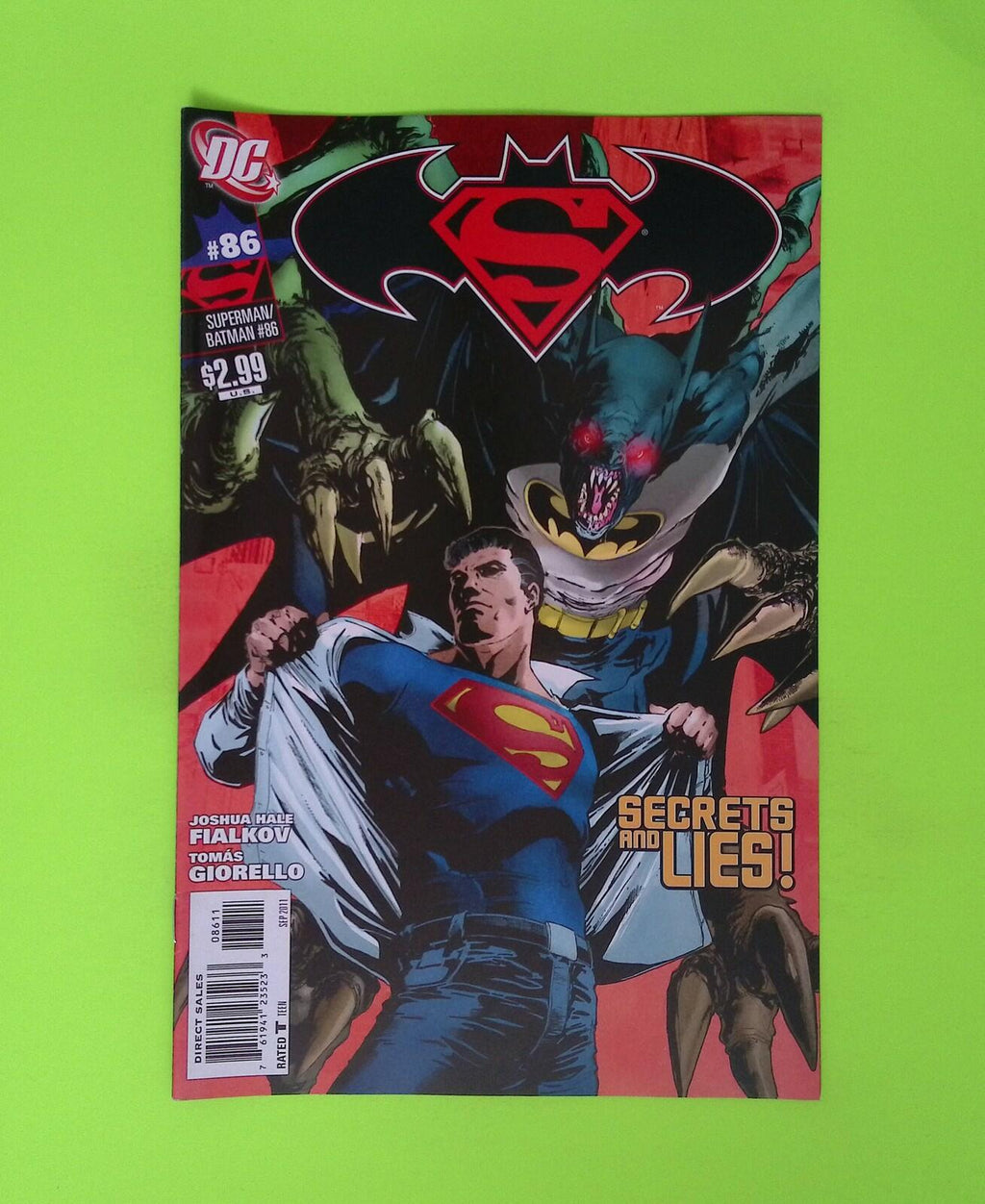 Superman/Batman #86 2011 DC Comics Higher Grade Comic Book X269-114