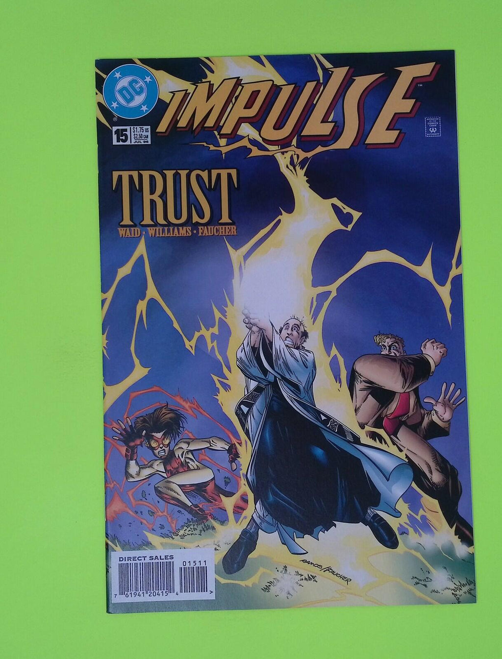 Impulse #15 1996 DC Comics High Grade Comic Book W22-250