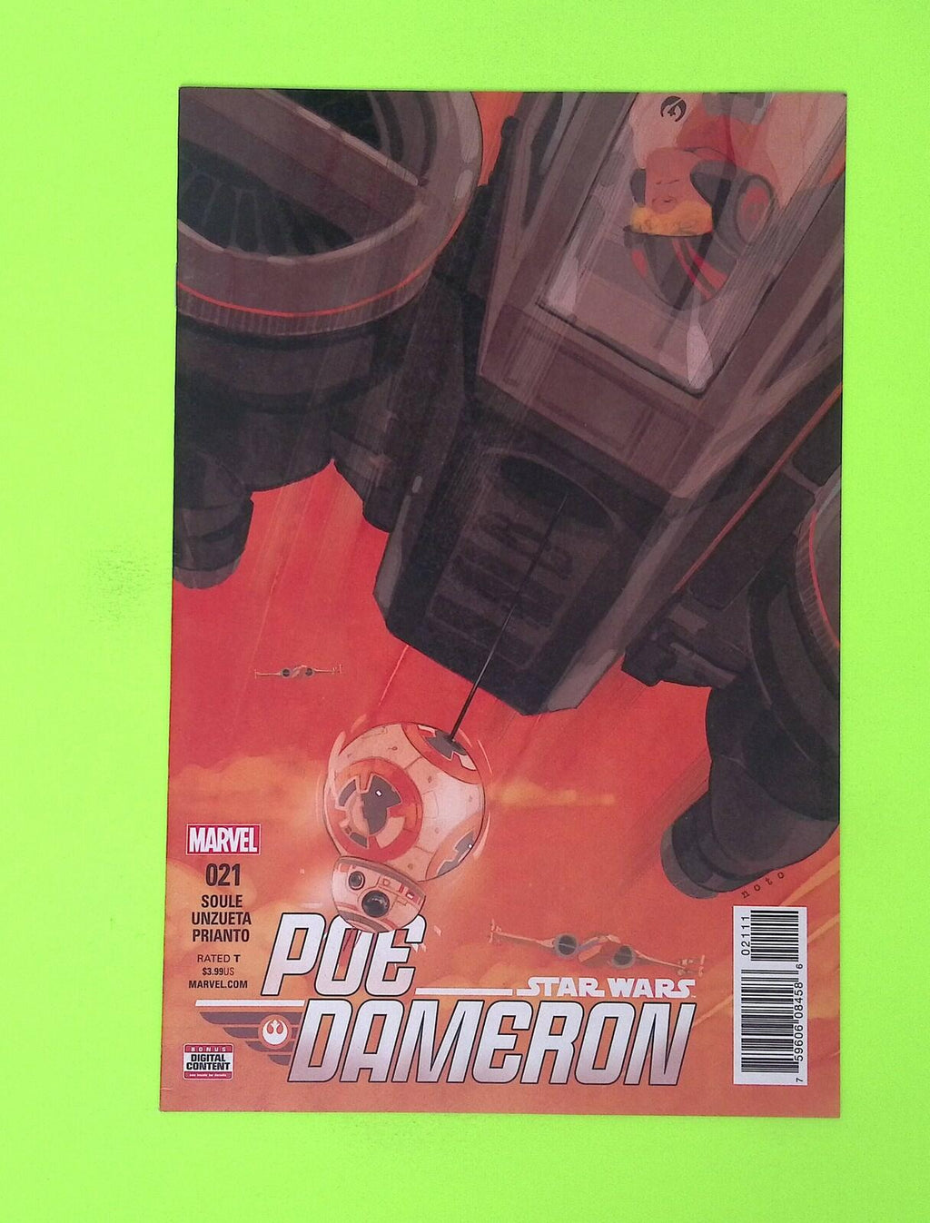 Poe Dameron #21 2018 Marvel Comics High Grade Comic Book W171-158