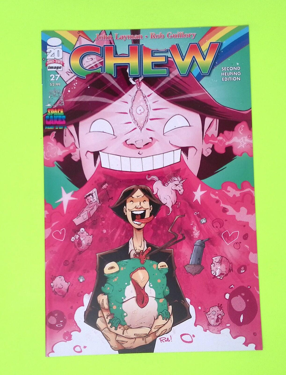 Chew #27b 2012 Image Comics Variant High Grade Comic Book Q6-69