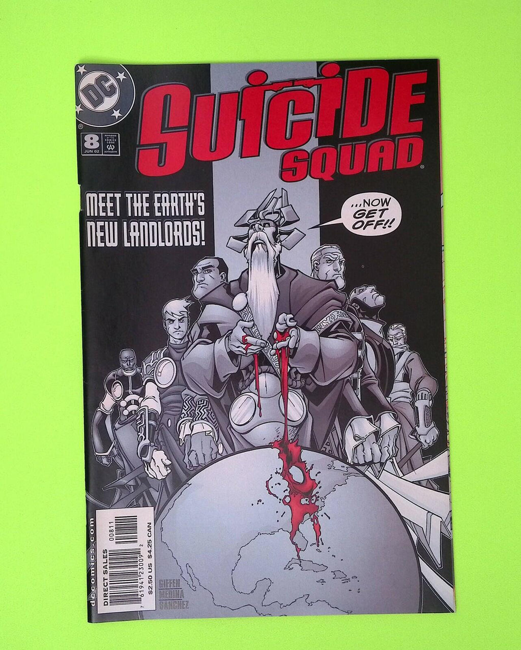 Suicide Squad #8 Vol. 2 2002 DC Comics 8.0 Comic Book X75-159