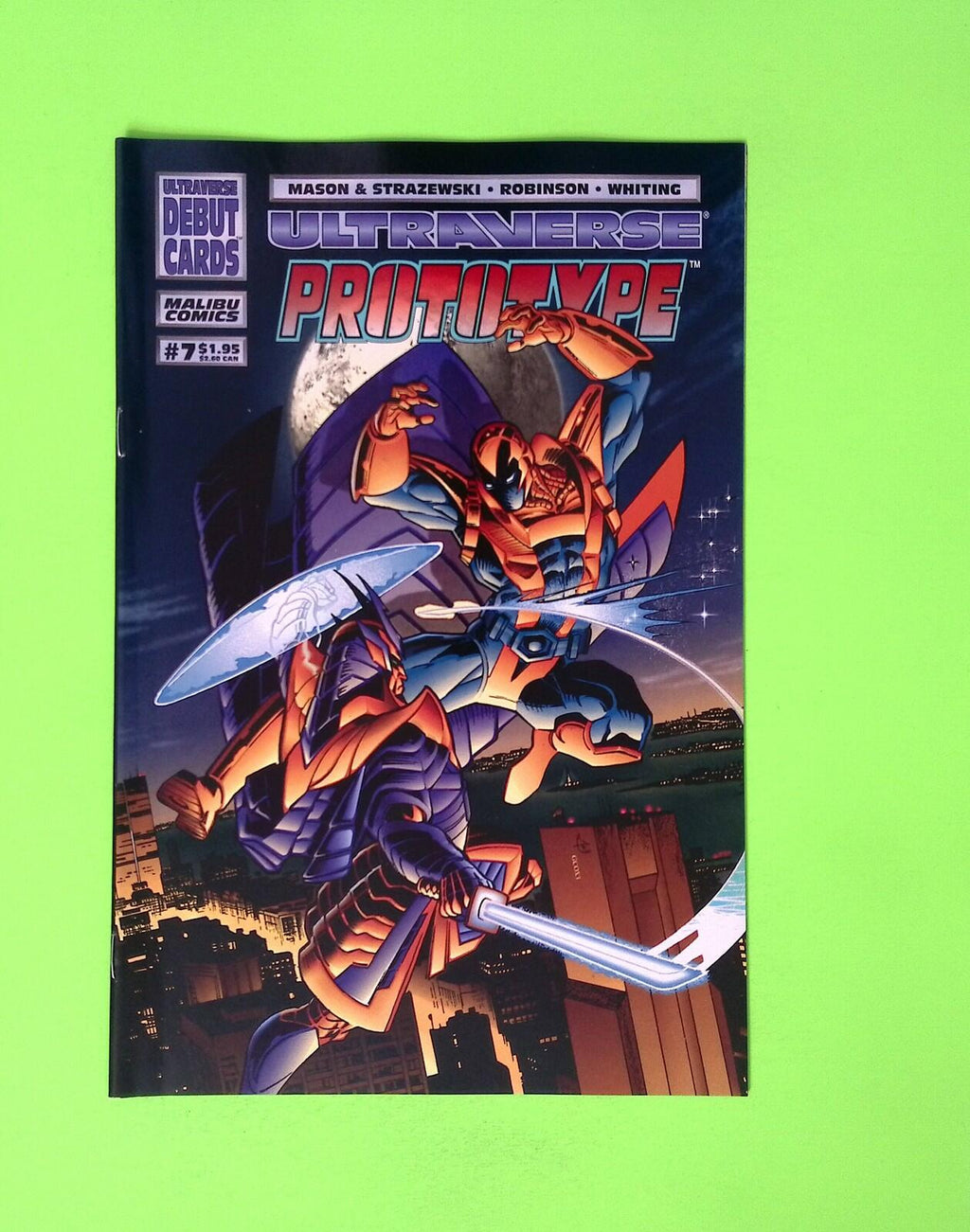 Prototype #7 1994 Malibu Comics 1st App High Grade Comic Book B4-112