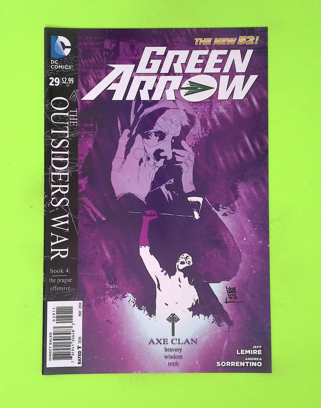 Green Arrow #29 Vol. 6 2014 DC Comics High Grade Comic Book W178-219