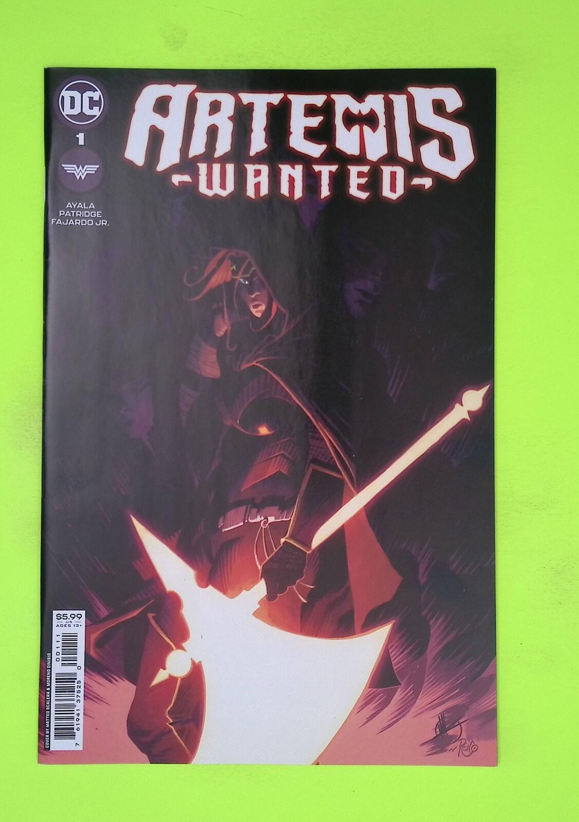 Artemis Wanted #1 2022 DC Comics High Grade Comic Book K13-228
