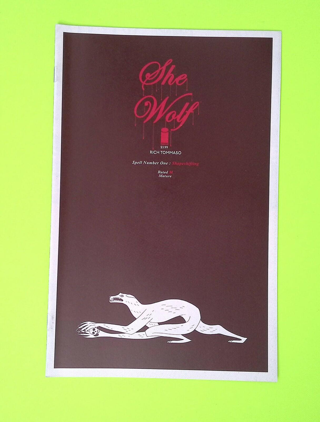 She Wolf #1 2016 Image Comics High Grade Comic Book W70-197