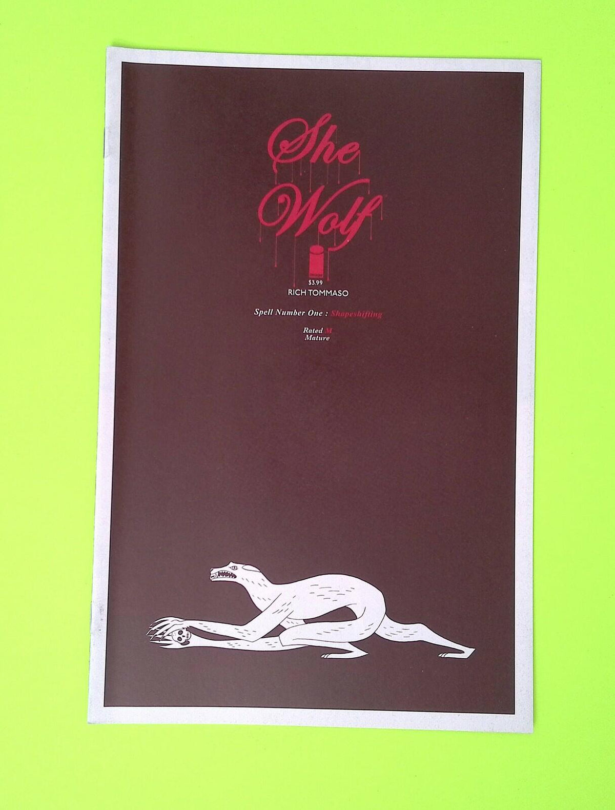 She Wolf #1 2016 Image Comics High Grade Comic Book W70-197