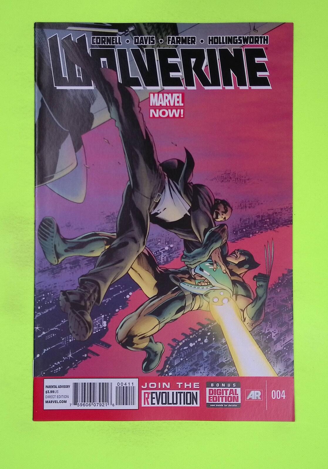 Wolverine #4 Vol. 5 2013 Marvel Comics Mid Grade Comic Book K22-31