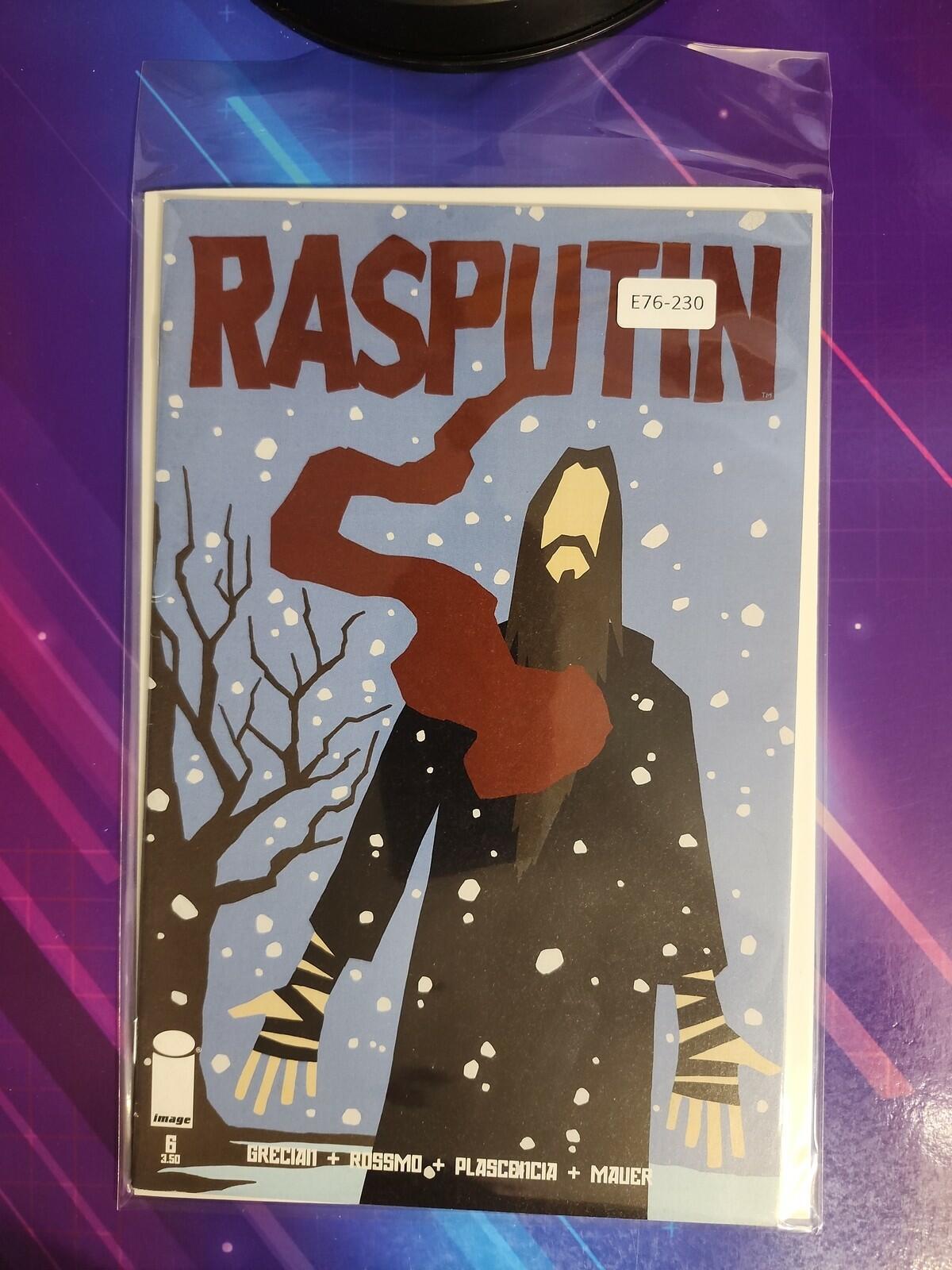 RASPUTIN #6B 8.0 VARIANT IMAGE COMIC BOOK E76-230