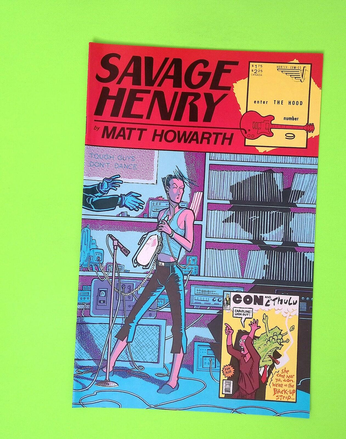 Savage Henry #9 Vol. 1 Vortex Publications High Grade Comic Book B13-25