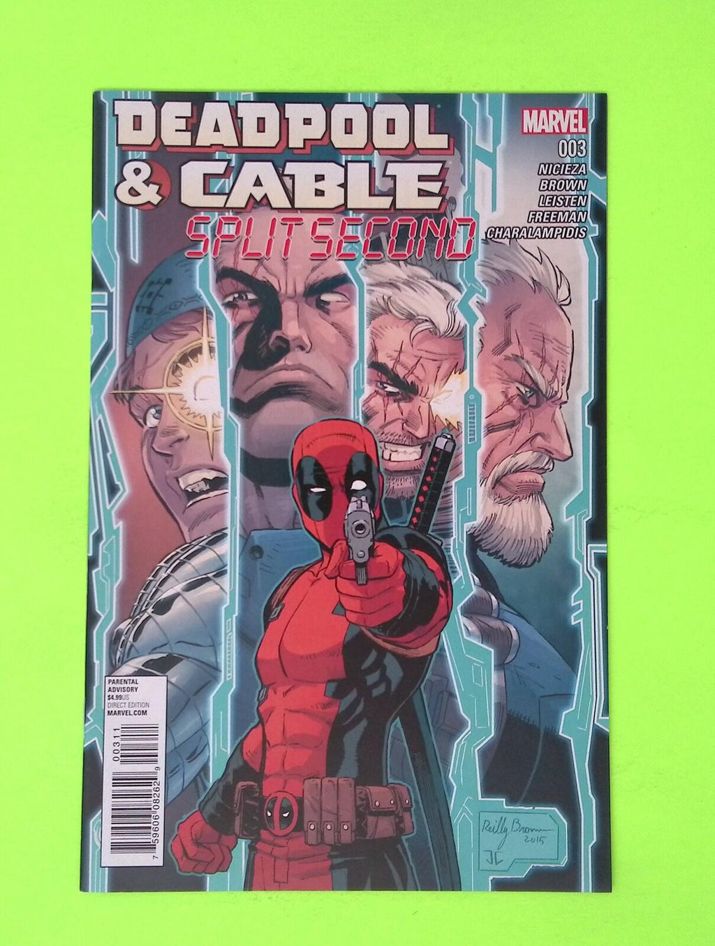 Deadpool & Cable Split Second #3 2016 Marvel Comics 1st App High Grade R25-198