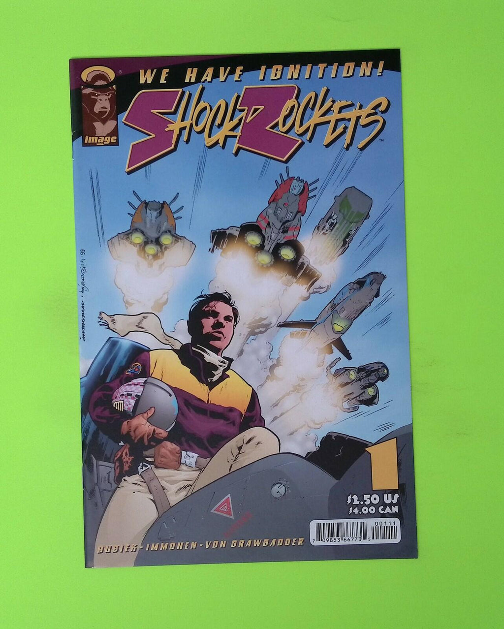Shock Rockets #1 2000 Image Comics Higher Grade Comic Book X232-141